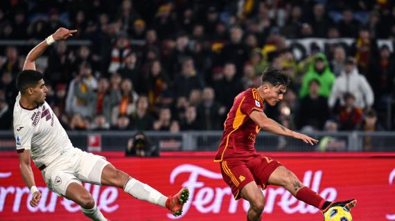 45 minuti asfittici di gol per la Roma ma una netta predominanza col Toro