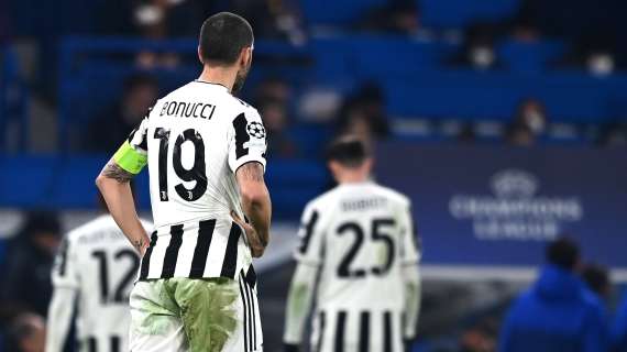 LIVE TMW - Bonucci: "Perdere così fa male: la Juventus non merita sconfitte così"