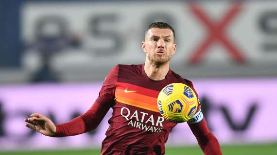 Roma, Dzeko: "Bravi a vincere una partita complicata. Futuro? Resto qui"