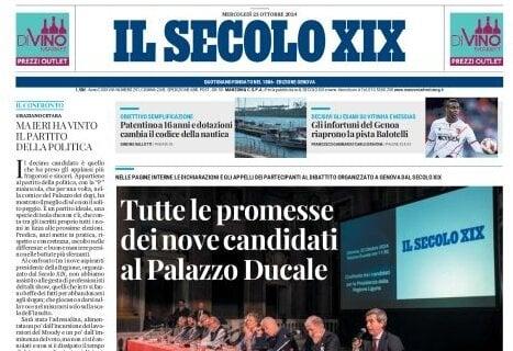 Il Secolo XIX così stamani: "Gli infortuni del Genoa riaprono la pista Balotelli"