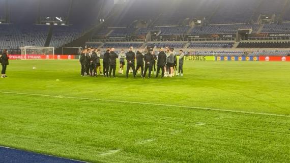 Rifinitura all'Olimpico per il Ludogorets. Tutte le ultime sulla sfida tra la Lazio e i bulgari