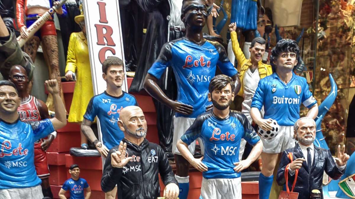 TMW - San Gregorio Armeno, le statuette e i preparativi per lo scudetto del Napoli