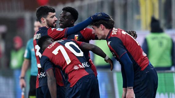 Il Genoa torna al successo con Pinamonti-Cornet: 2-0 a un Venezia sempre più in crisi