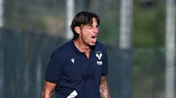Hellas Verona, Cioffi: "Servono 3-4 acquisti. Io a rischio esonero? Mi cambia poco"