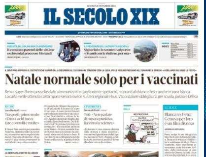 Il Secolo XIX: "Il cuore scomparso di Maradona batte per i più poveri"