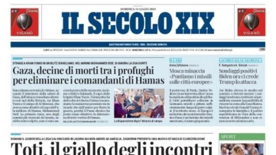 Il Secolo XIX: "Euro2024, Spagna e Inghilterra la sfida dei giovani"