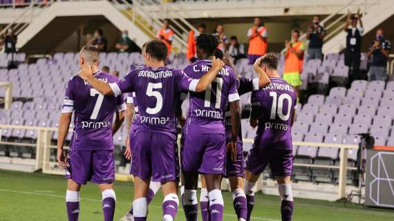 Serie A, la classifica dopo i primi anticipi: Fiorentina in testa, un punto per Roma e Verona