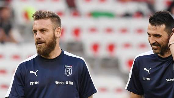 Italia, De Rossi: "A questi livelli non ci sono avversari semplici. Testa all'Irlanda del Nord"