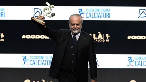 Napoli, De Laurentiis a supporto della squadra: promesso premio per il passaggio in Champions