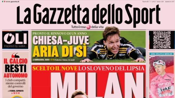 Milan, scelto il nuovo attaccante. La Gazzetta dello Sport apre: "È Sesko del Lipsia"