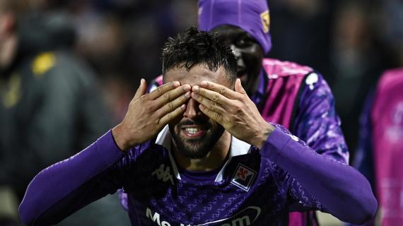 Quinto gol della Fiorentina sul Sassuolo. Doppietta per Nico Gonzalez e 5-1 al 66'