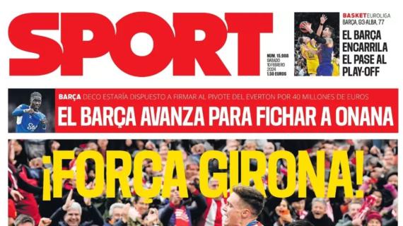 Le aperture spagnole -  Real-Girona per la Liga. Il Barça vuole Amadou Onana dell'Everton
