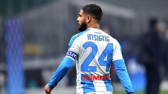 Napoli in vantaggio contro l'Udinese, rigore trasformato da Insigne. Guai muscolari per Manolas