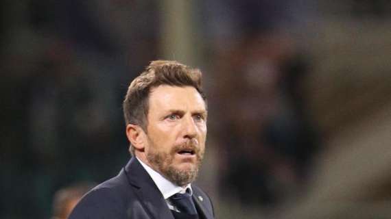 Di Francesco: "Fiorentina impaurita. Non abbiamo fiutato la loro paura"