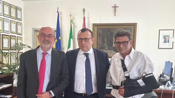Verso Ascoli-Sambenettese, il Questore di Ascoli Piceno incontra i due club