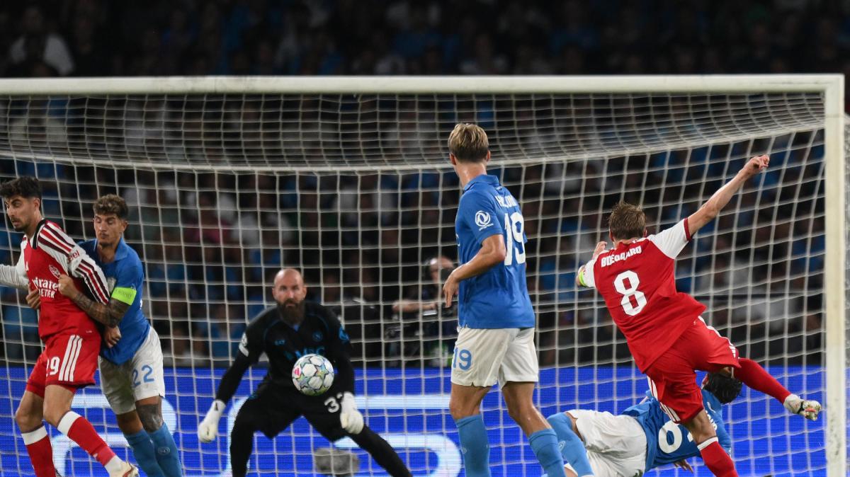 Napoli-Arsenal 0-1: il tabellino della gara