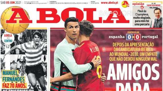 Le aperture portoghesi - Spagna e Portogallo, amici per sempre. Basic: c'è il Benfica