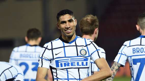 Inter, Hakimi festeggia sui social dopo il successo di Crotone: "Winning feeling"