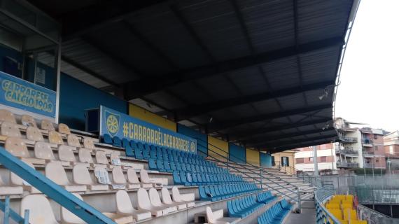 Carrarese, slitta a domani la decisione per la riapertura dello stadio 'Dei Marmi'