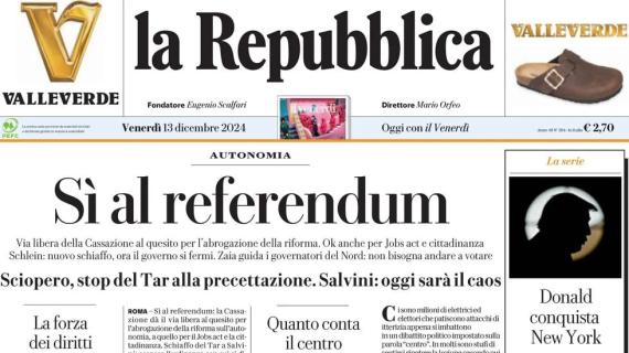 La Repubblica: "Il volto arrabbiato di Paulo Fonseca che inquieta il Milan"