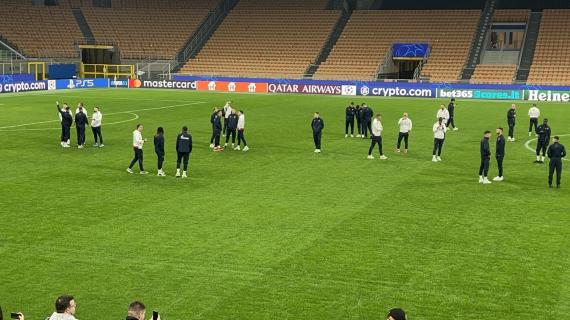 Domani Inter-Stella Rossa, il walk around dei serbi a San Siro prima del match