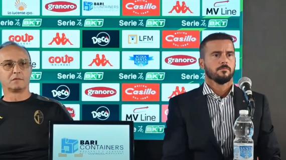 Bari, Polito: "Squadra più forte di un anno fa, puntiamo alla A. Mercato? Servono play e punta"