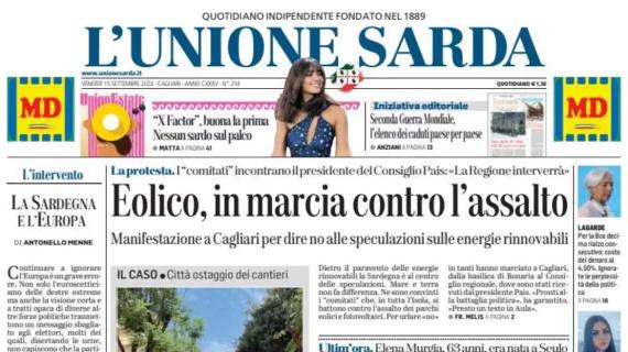 L'Unione Sarda e le parole di Petagna: "Felice di essere qui. Udinese? Sono pronto"
