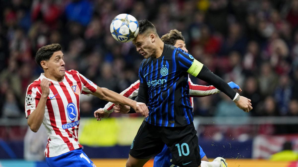 Inter battuta dall'Atlético Madrid. Il QS in prima pagina: "Il veleno è nella coda"