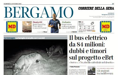 Il Corriere di Bergamo sull'Atalanta: "Koopmeiners si allena in gruppo e punta lo Sturm"