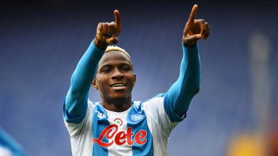 Il Napoli torna al successo dopo il ko con la Juve: 2-0 alla Samp, in gol Fabian e Osimhen