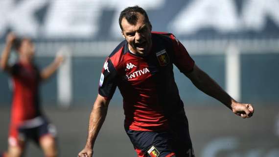Gol di Pandev e il Genoa conduce contro la SPAL: 1-0 al 45', errore di Iago Falque dal dischetto