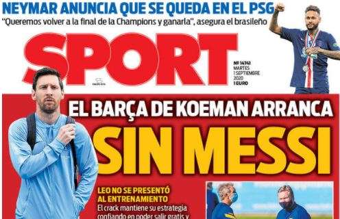 Le aperture spagnole - Il Barça comincia senza Messi. Odegaard unica novità del Real