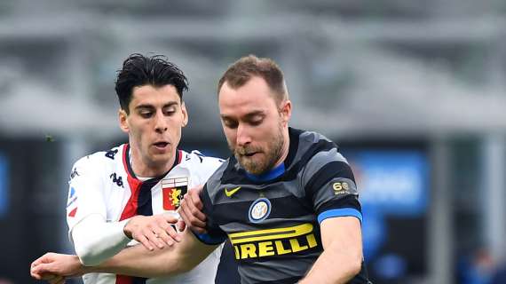 Tra poco Parma-Inter: Eriksen non esce più. Quarta da titolare di fila per il danese