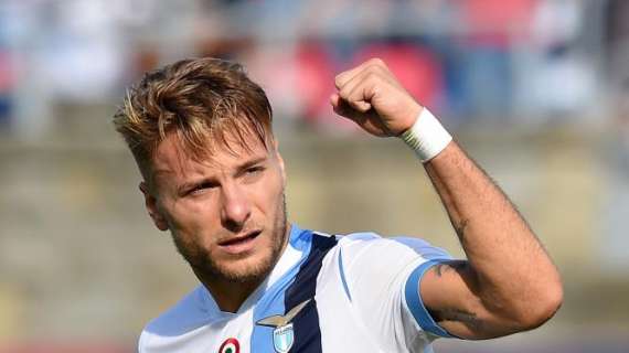 Lazio, la doppia cifra fa felice Immobile: scatta il 1° bonus del contratto