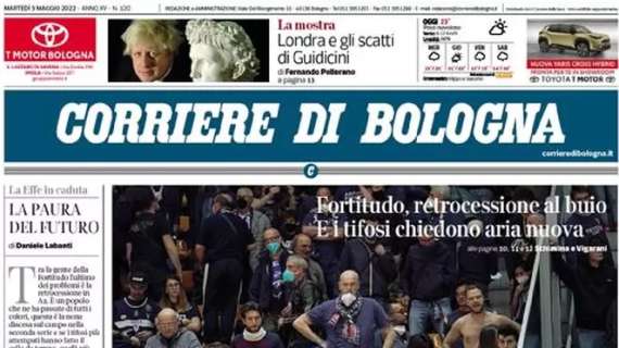 Le dimissioni di Sinisa in apertura sul Corriere di Bologna: "Sinisa è stato dimesso dal Sant'Orsola"