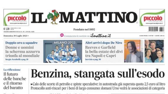 4-0 all'Hatayspor, Il Mattino: "Napoli, voglia matta di Champions"
