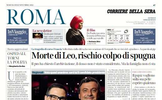 Il Corriere di Roma apre sulle parole di Klose: "Lazio, emozione per sempre"
