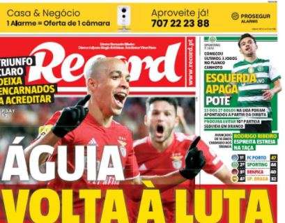 Le aperture portoghesi - Torna a vincere il Benfica: a segno Joao Mario e Grimaldo