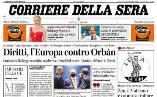 Corriere della Sera, Europei: "Il gioco si fa duro, è l'ora dei campioni"