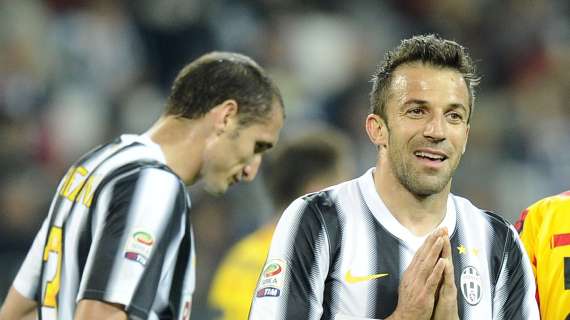 Del Piero saluta Chiellini: "Hai dimostrato cosa vuol dire indossare la maglia della Juve"