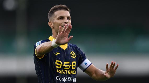 Hellas Verona, Lazovic: "Era già un onore, con la fascia poi... Baroni grande gestore"