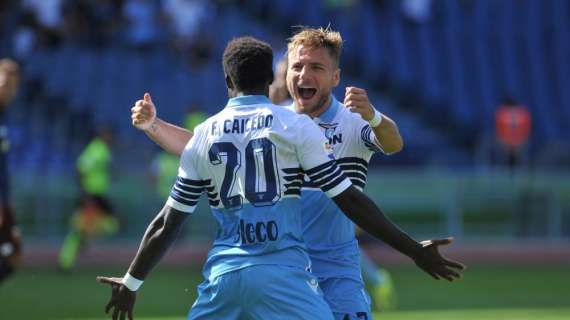 Le probabili formazioni di Lazio-Sampdoria: Immobile con Caicedo