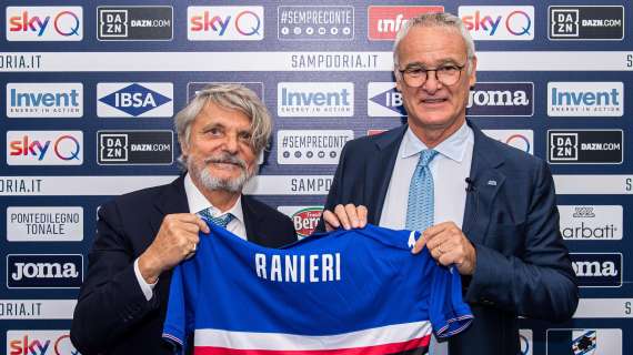 Sampdoria, Ferrero in arrivo a Genova per sbloccare il rinnovo del contratto di Ranieri