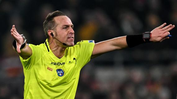 Arbitri 22^ giornata Serie A 24/25: statistiche in campionato