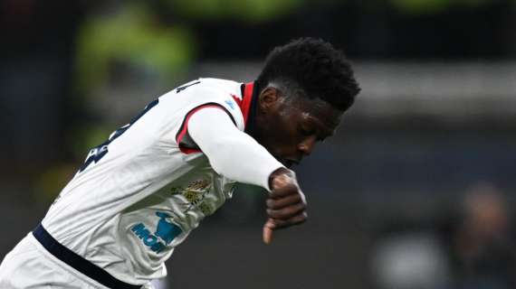 Mutandwa completa la rimonta del Cagliari! Primo gol in Serie A e 2-1 alla Fiorentina