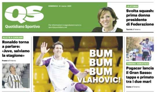 L'apertura di QS sulla Fiorentina: "Svolta viola. Vince Cesare"