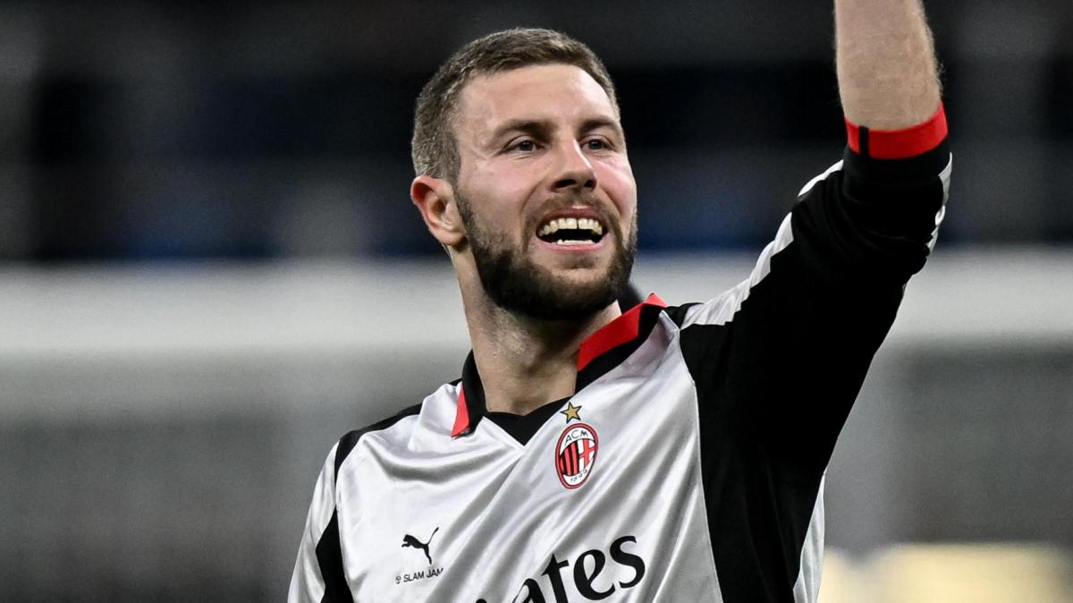 Milan-Atalanta 1-3, incornata di Pavlovic su punizione di Ricci: stavolta il gol rossonero è buono