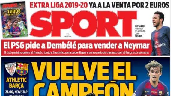 Barcellona-Neymar, al PSG non basta Coutinho e chiede Dembélé