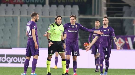 Fiorentina-Milan, moviola Gazzetta: rigore, più no che sì. Gol di Rebic da annullare