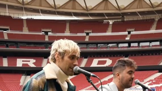 Il Wanda Metropolitano ospita Mr Rain per la versione spagnola di Supereroi 